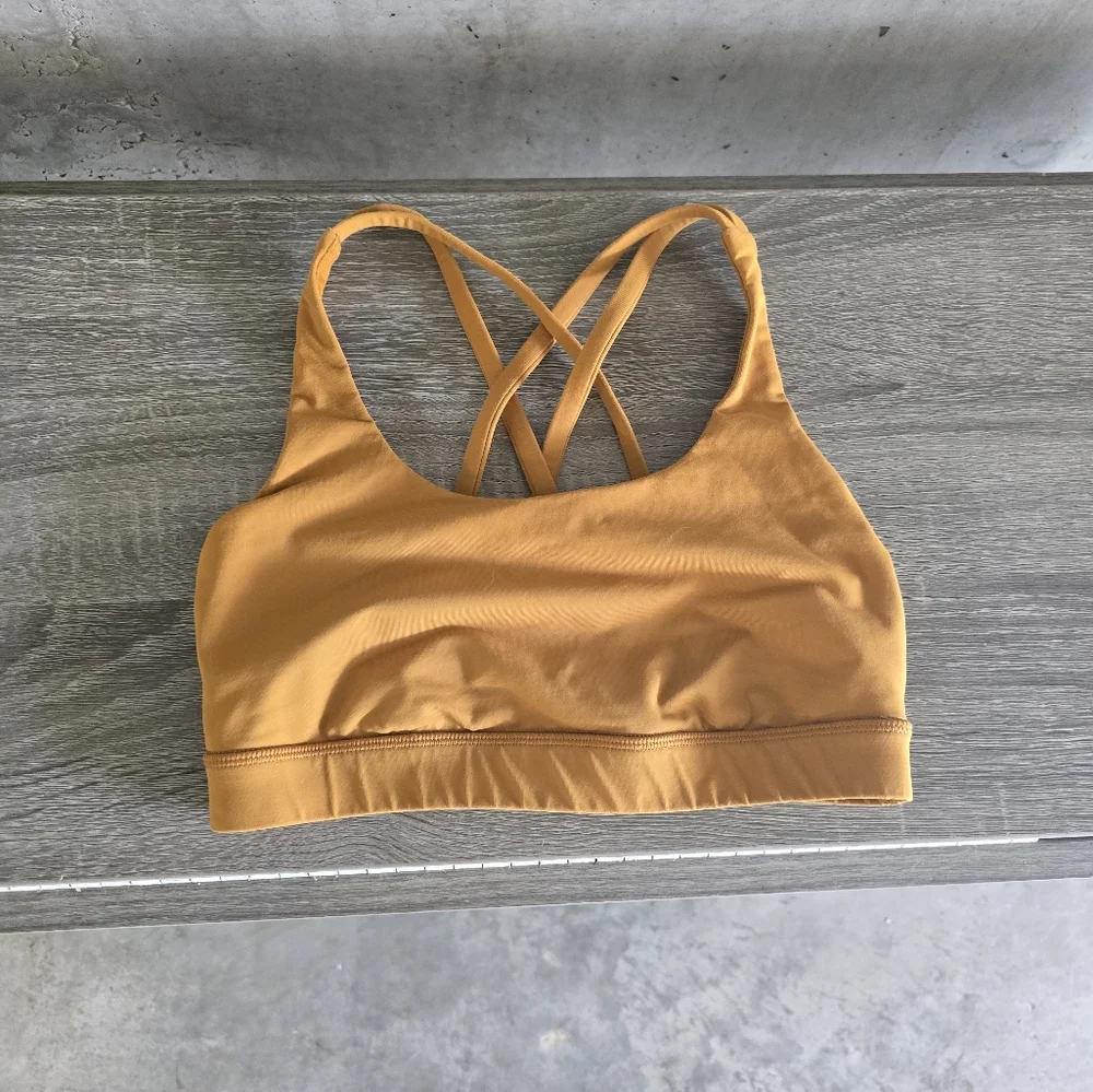 Lululemon Size 4 Mustard Yellow Top Size 4 - Picture 1 of 5